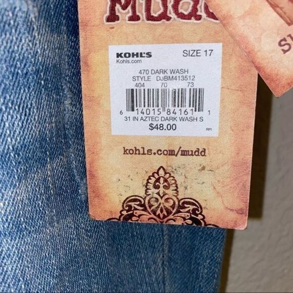 Mudd boho Aztec design skinny‎ jeans - Picture 12 of 14